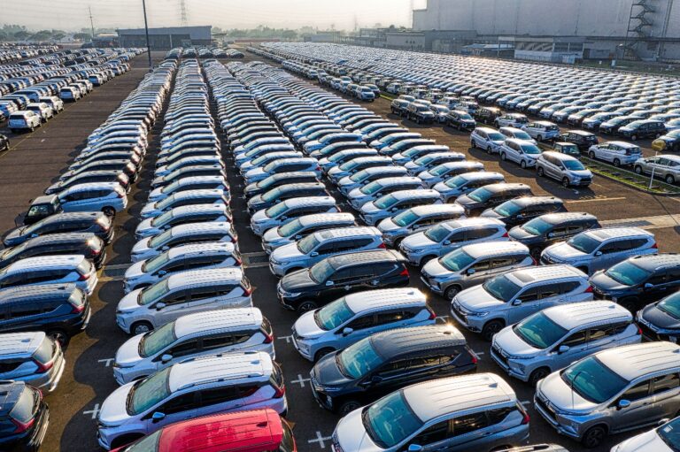 fleet of cars