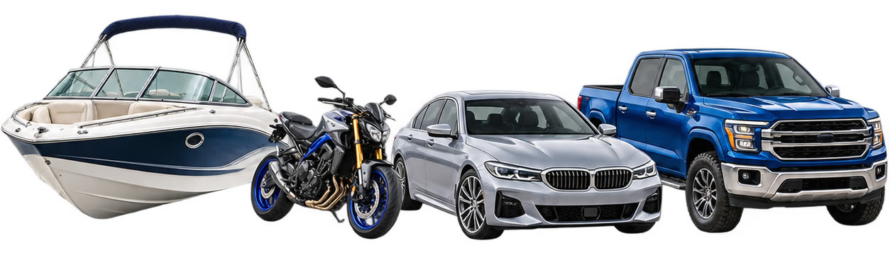 Boat, motorcycle, car and truck for Florida tag and title services